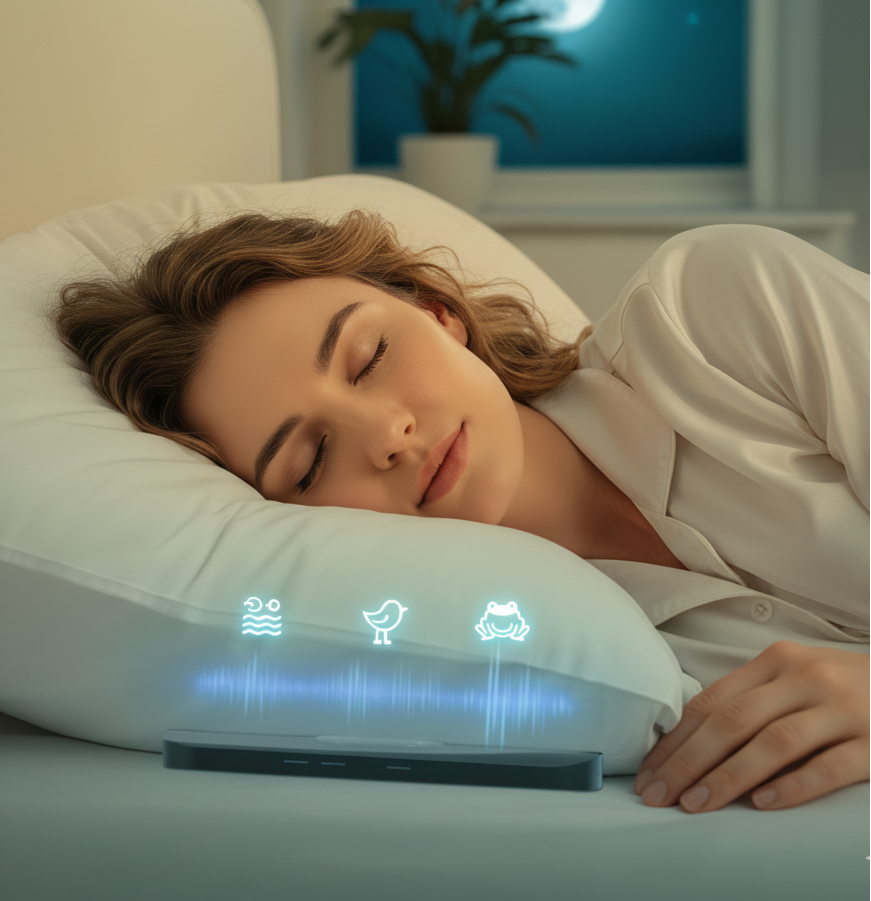 Sennik™-inteligentny głośnik pod poduszkę